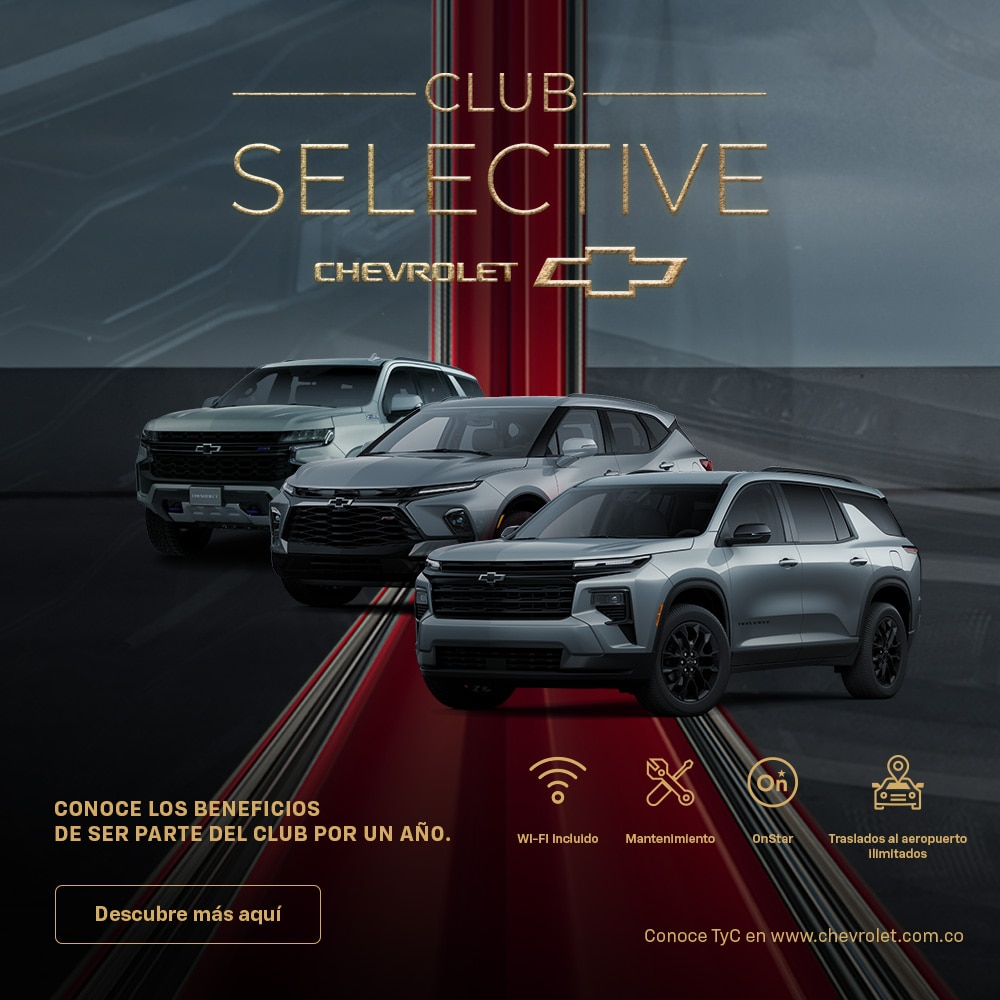 Imagen del programa de beneficios del Club Chevrolet